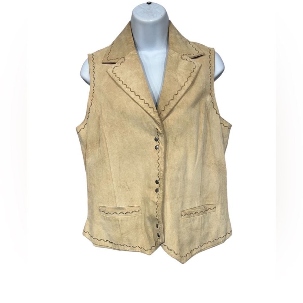 Isabella Bird suede vest size medium